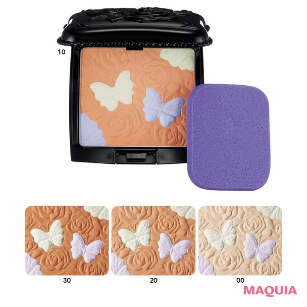 日焼け止め　ファンデーション　アナ スイ ローズ パウダー ファンデーション