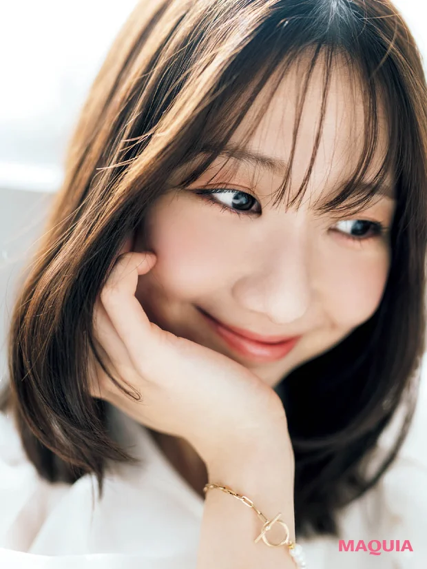 マキア MAQUIA 吉川康雄さん×柏木由紀さんの対談 柏木由紀さん２