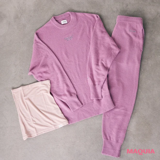 山本舞香　美活　愛用品　モイストリブウエストウォーマー　TENTIAL リカバリーウェア