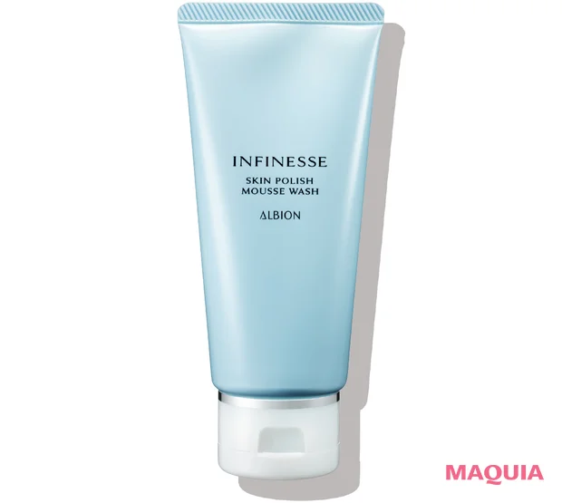 マキア ブライトニング・UVグランプリ2026 おすすめクレンジング・洗顔 アンフィネス スキンポリッシュ ムースウォッシュ