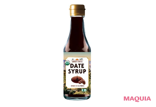 石井美保さんおすすめのインナーケアアイテム　サンセットデーツ デーツシロップ