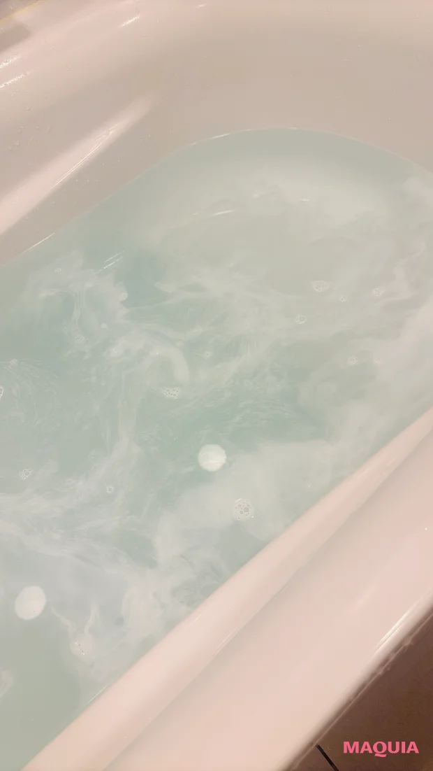 推しコス　マキアエディター　スウォッチ　よーじや　ねむり バスエッセンス Deep Forest