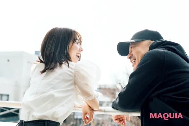 マキア MAQUIA 吉川康雄さん×柏木由紀さんの対談 