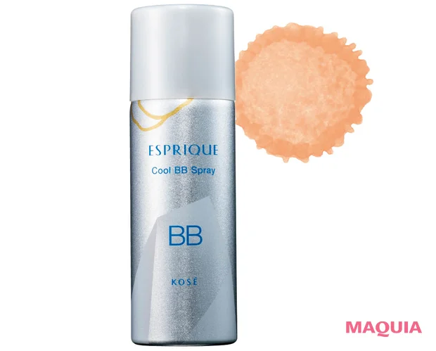2026年最新 おすすめの新作ひんやりコスメ エスプリーク 冷感タッチ　BBスプレー UV 50 S