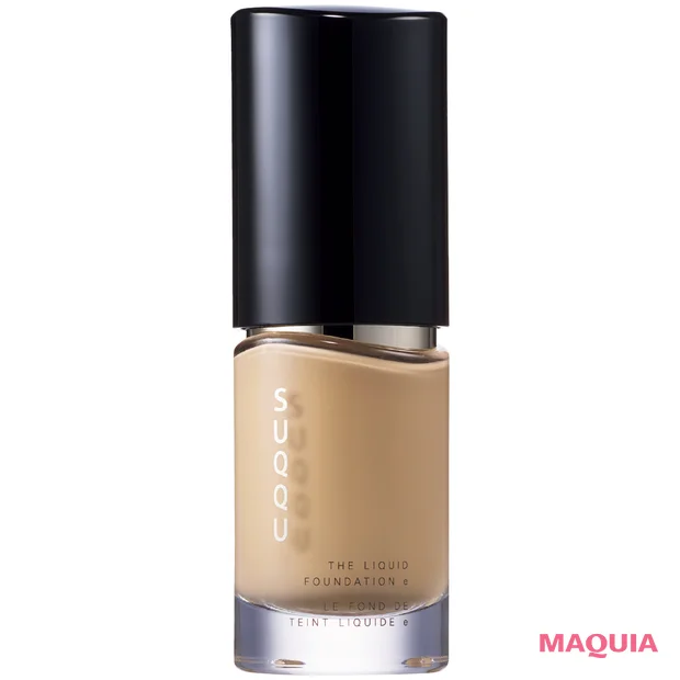 ヘア＆メイク 長井かおりさん監修 多幸感ベースメイク SUQQU ザ リクイド ファンデーション e