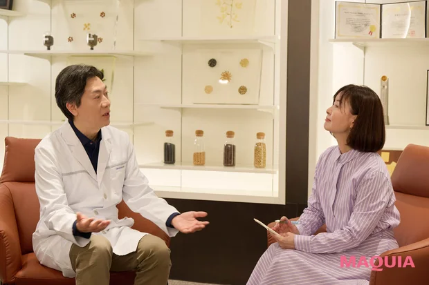 韓国　ソルファス　アモーレパシフィック　研究所所長パク・ソンイル　倉田真由美