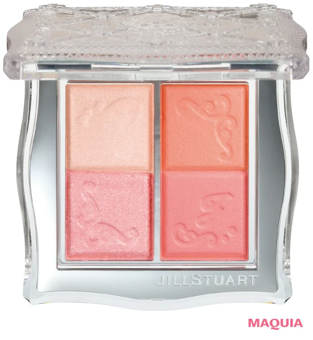 マキア MAQUIA 6月号通常版 小嶋陽菜さんの表紙メイク ジルスチュアート クチュール ミックスブラッシュ コンパクト 02