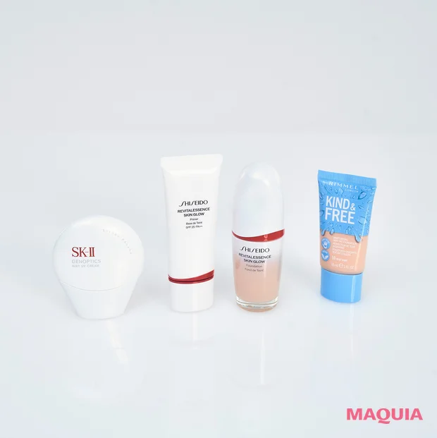 森絵梨佳 しゃべる森絵梨佳ちゃんねる　ポーチの中身　ベースメイク　下地　ファンデーション