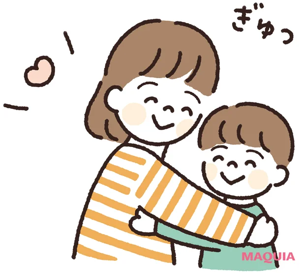 内向的な人におすすめの休み方 子どもやバートナーとハグする