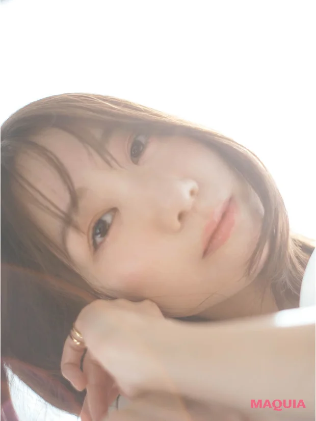 マキア MAQUIA 吉川康雄さん×柏木由紀さんの対談 柏木由紀さん３