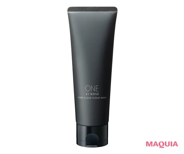 角栓　洗顔　クレンジング　ONE BY KOSE ポアクリア スクラブ ウォッシュ