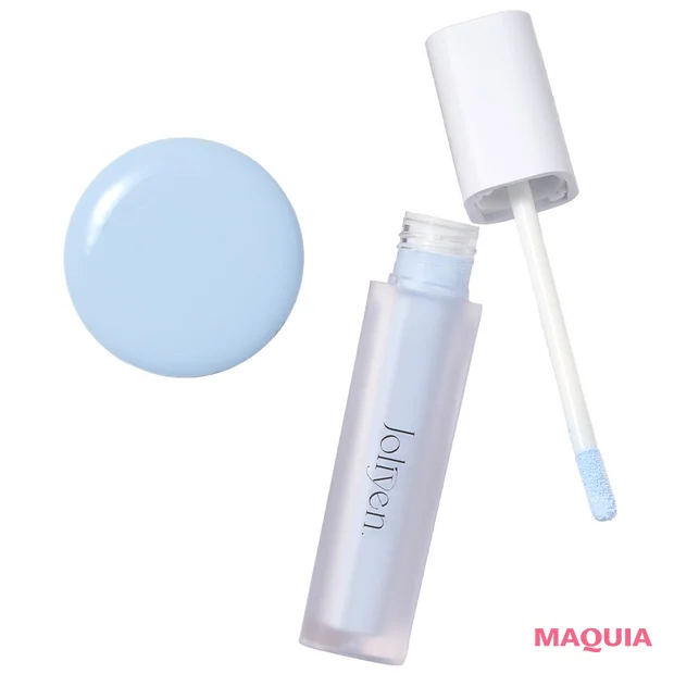 Jolien. レベルアップベース 01 SPF48・PA+++ 6g ￥4290／シーズマーケット　化粧下地　ブルー