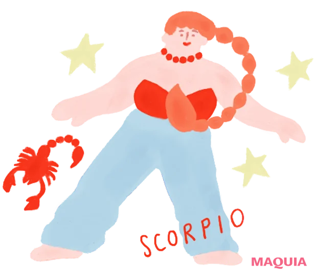 今週の占い さそり座 恋愛運 美容運 三島キアリー