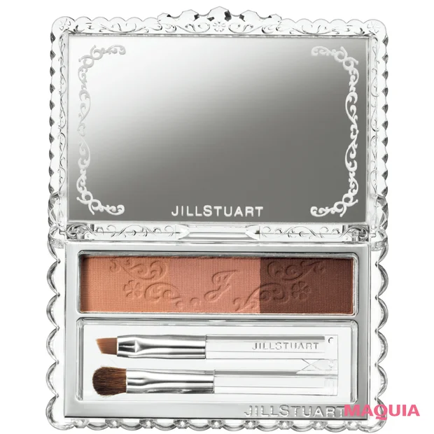 櫻坂46 守屋麗奈さん（れなぁ） リアル愛用コスメでセルフメイク　ジルスチュアート ブルームニュアンス ブロウパレット 02