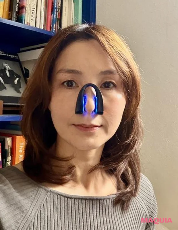 高井佳子 鼻美顔器 美容家電 鼻 美顔器 おすすめ お試し レビュー 使用感 NIPLUX Q Nose 鼻専用EMS美顔器