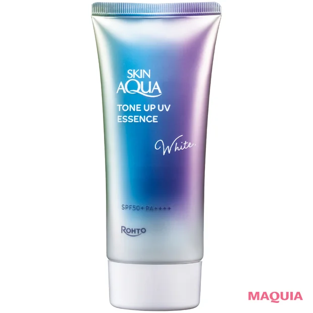 2026年春夏最新作 おすすめの毛穴やニキビ跡をカバーするUV・日焼け止め　スキンアクア トーンアップUV エッセンスホワイト