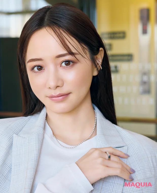 仕事後の会食メイクのメイク直し方法 森香澄さん 仕上がり