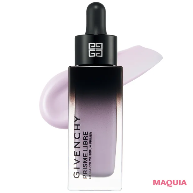 ヘア&メイク 千吉良恵子さんおすすめの2026年春ベースメイク ジバンシイ プリズム・リーブル・ケア&カラー・セラム・プライマー パープル