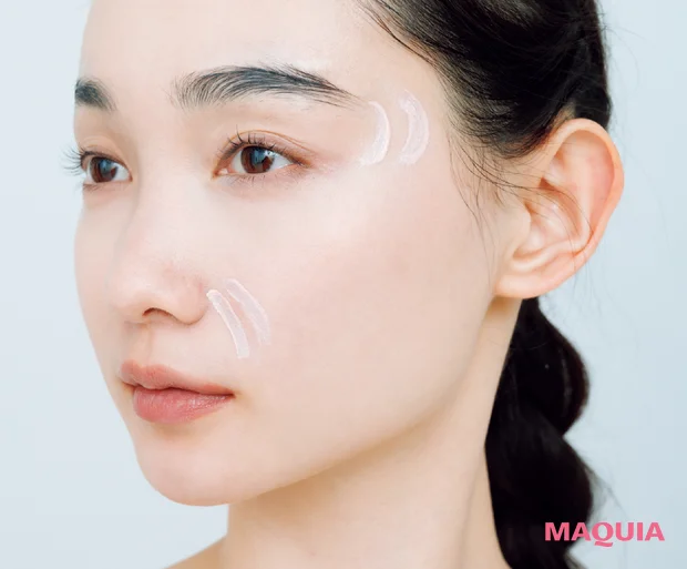 ヘア＆メイク 長井かおりさん監修 多幸感ベースメイク コンシーラーの入れる場所