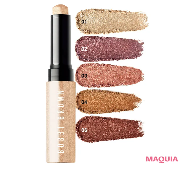 2026年おすすめ夏新色コスメ BOBBI BROWN（ボビイ ブラウン） クリスタル アイシャドウ スティック 各￥4950