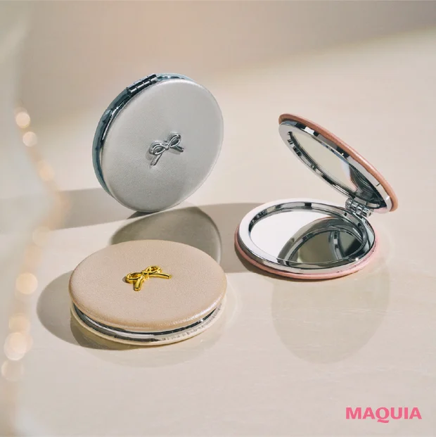 ハンドミラー  Afternoon Tea LIVING アフターヌーン ティー リビング リボンミニミラー　手鏡