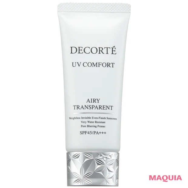 メイク直しQ&A 毛穴目立ちにおすすめのコスメ コスメデコルテ UV コンフォート エアリートランスペアレント