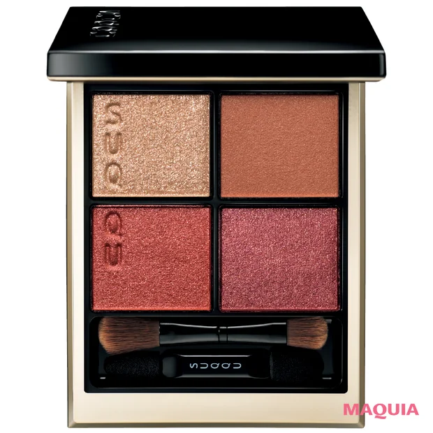 櫻坂46 守屋麗奈さん（れなぁ） リアル愛用コスメでセルフメイク　SUQQU シグニチャー カラー アイズ 04