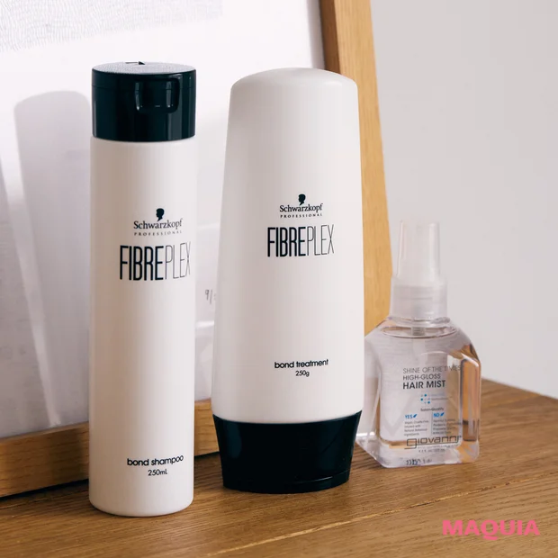板野友美 美活 ヘアケア 美髪 シュワルツコフ プロフェッショナル ファイバープレックス ボンド シャンプー シュワルツコフ プロフェッショナル ファイバープレックス ボンド トリートメント ジョバンニ シャインオブザタイムズ グロッシー ヘアミスト