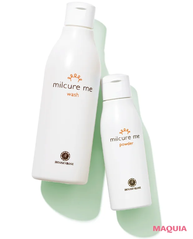 2026年最新 新発売 おすすめ洗顔料　HOUSE OF ROSE　ミルキュア ミー ウォッシュ＆パウダー