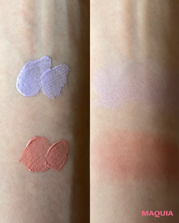 推しコス マキアエディター SUQQU スック コンプレクション フェイス カラー 01 初心色- UBUIRO 02 線香- WATAKAORI スウォッチ