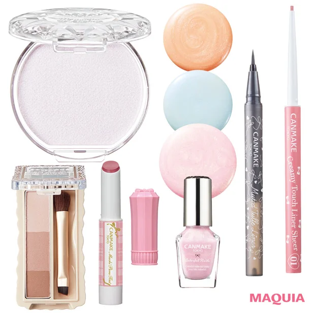 【2026年夏】「キャンメイク」の新作コスメ特集！ クリーミータッチライナーやむちぷるティントの新色が登場