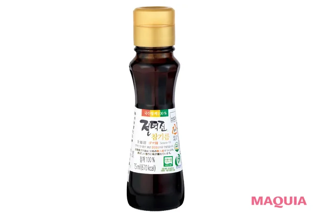 石井美保さんおすすめのインナーケアアイテム　ジョンドクジン ごま油