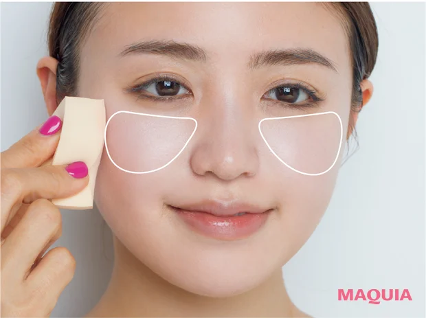 ヘア&メイク paku☆chanさんおすすめの2026年最新ベースメイク 透明感ラベンダーで仕込みチーク