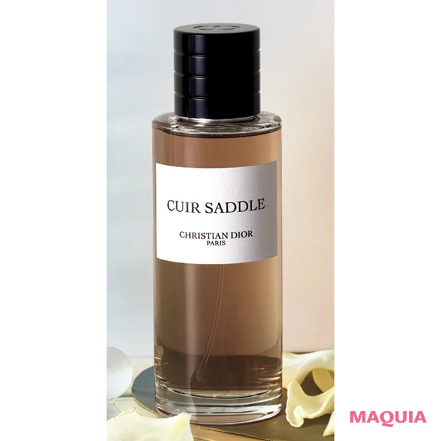 マキア　ムーン・リーの運を呼び寄せる香り　2026年4月の開運フレグランス DIOR　ラ コレクシオン プリヴェ クリスチャン ディオール キュイール サドル オードゥ パルファン