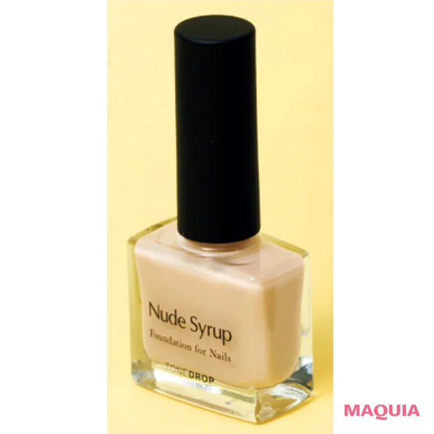 2026年最新 ベージュ系 おすすめファンデネイル ディーアップ ファンデーション for Nails by トーンドロップ ヌードシロップ