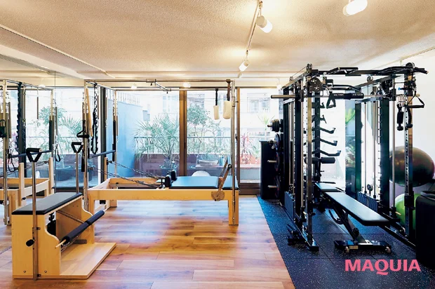 美容家 大野真理子さんがたるみ投資におすすめのピラティスサロン　Be align TOKYO