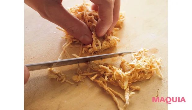 長谷川あかりさんの人気レシピ 切干大根とウインナーのマスタードスープ 作り方