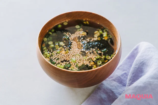 長谷川あかりさんの人気レシピ コチュジャン×韓国のり+ごま油&炒りごまの味噌玉