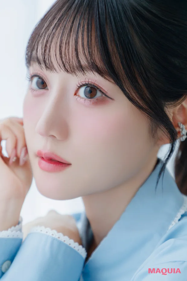 マキア 声優・小倉唯の#ゆいびゅーてぃ メイク アップ