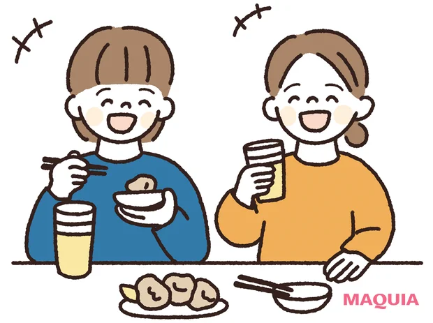 外交的な人におすすめの休み方 気の合う友人と会っておしゃべり