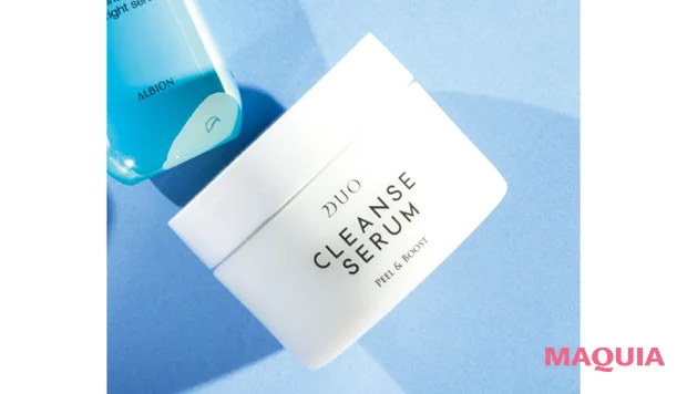 2026春夏最新作 おすすめのメラニン排除ブライトニングスキンケアコスメ　デュオ クレンズセラム ピール&ブースト