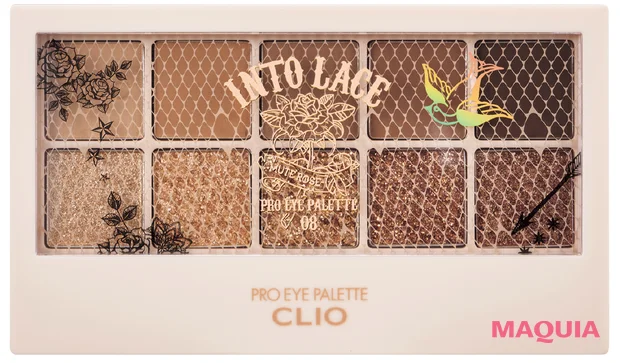 櫻坂46 守屋麗奈さん（れなぁ） リアル愛用コスメでセルフメイク　CLIO プロ アイ パレット 08