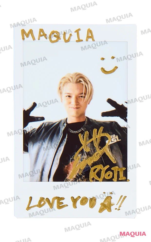 ウルフハウルハーモニー マキア RYOJI リョウジ チェキプレゼント