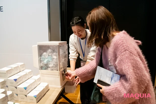 MAQUIA マキアサロン 2026年3月開催　DUO CLEANSE SERUM　ガチャガチャに挑戦