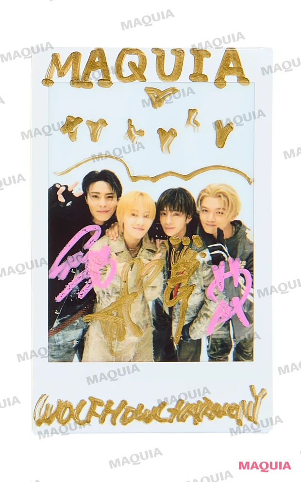 ウルフハウルハーモニー マキア チェキプレゼント