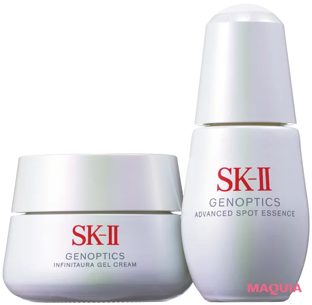2026年3月4月 おすすめ最新作コスメ 4月5日(日)発売 SK-II ジェノプティクス アドバンスド スポット エッセンス 同 インフィニットオーラ ジェルクリーム