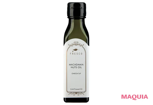 石井美保さんおすすめのインナーケアアイテム　FRESCO マカダミアナッツオイル