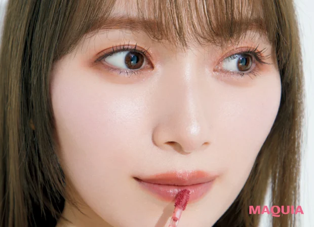 櫻坂46 守屋麗奈さん（れなぁ） リアル愛用コスメでセルフメイク リップ