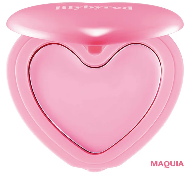 櫻坂46 守屋麗奈さん（れなぁ） リアル愛用コスメでセルフメイク　リリーバイレッド ラヴ ビーム チーク バーム #02 Innocent Pink