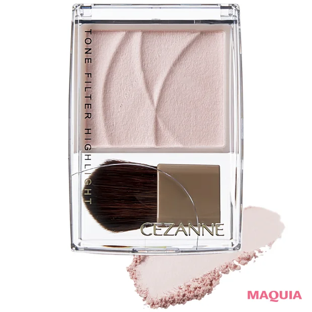 2026年春おすすめ新作パウダーハイライト　セザンヌ トーンフィルターハイライト 02